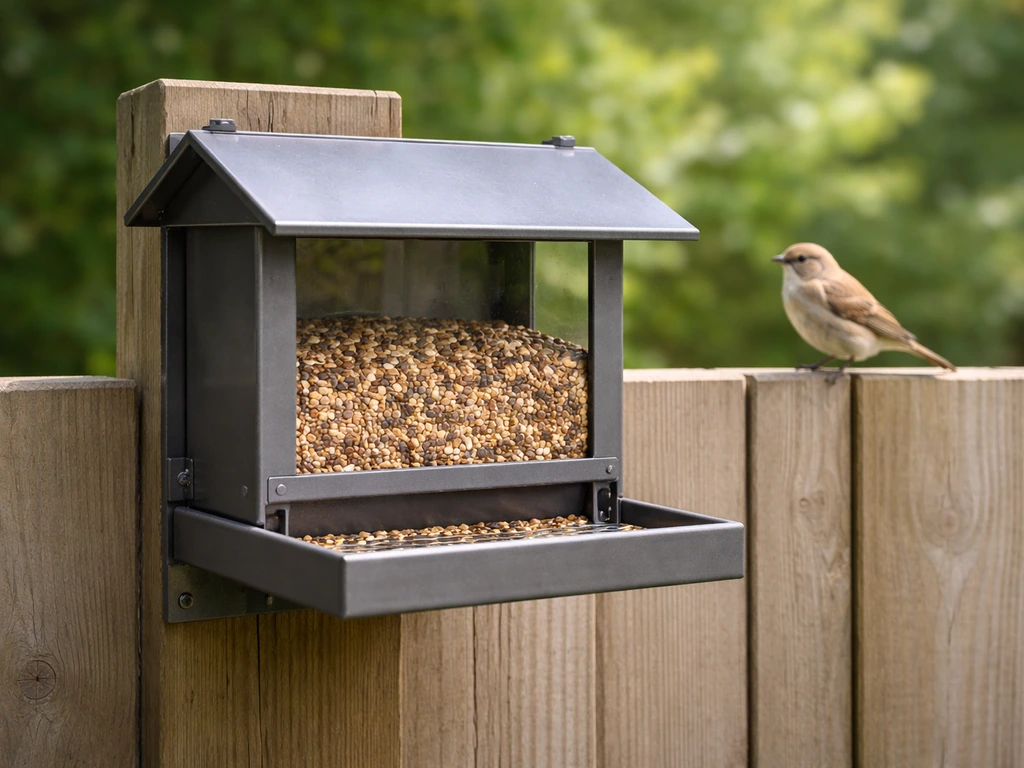 How to Make a Metal Bird Feeder Step by Step