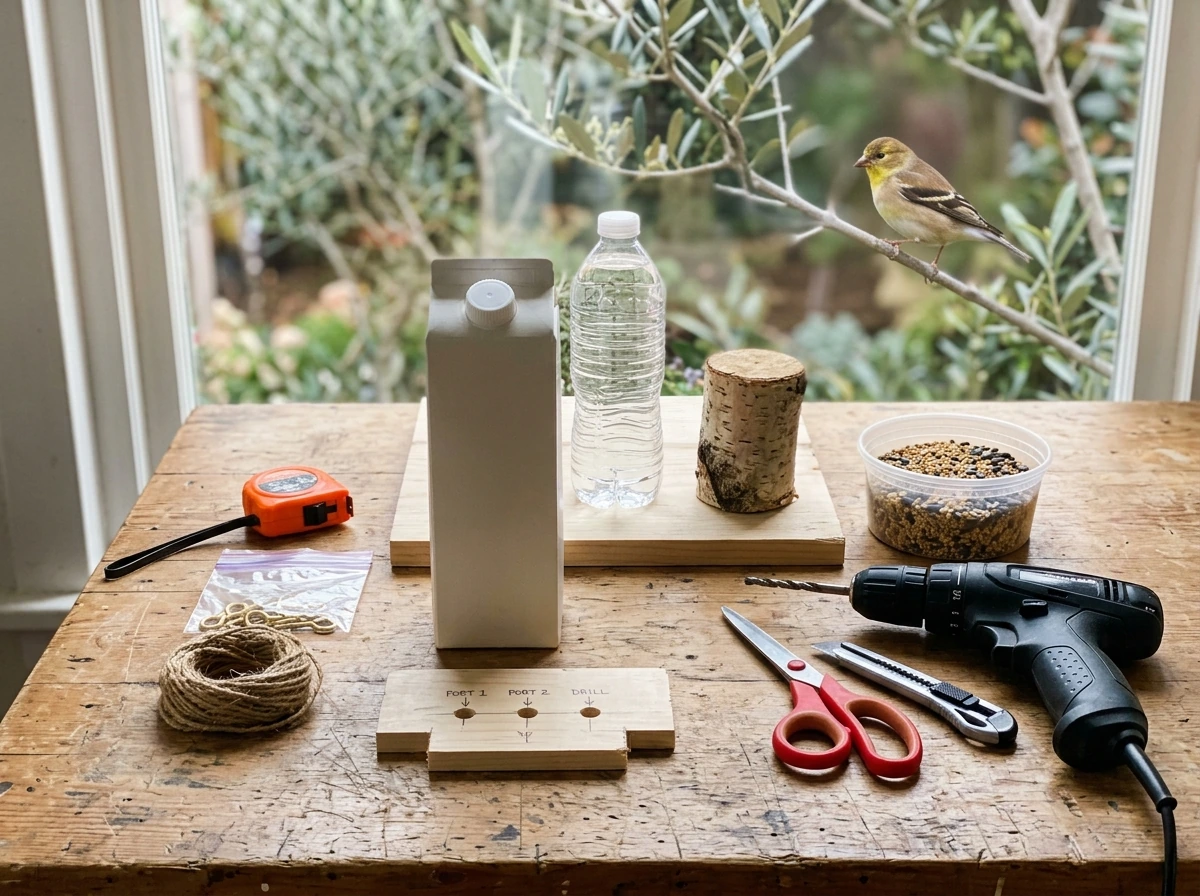 how do you make a bird feeder