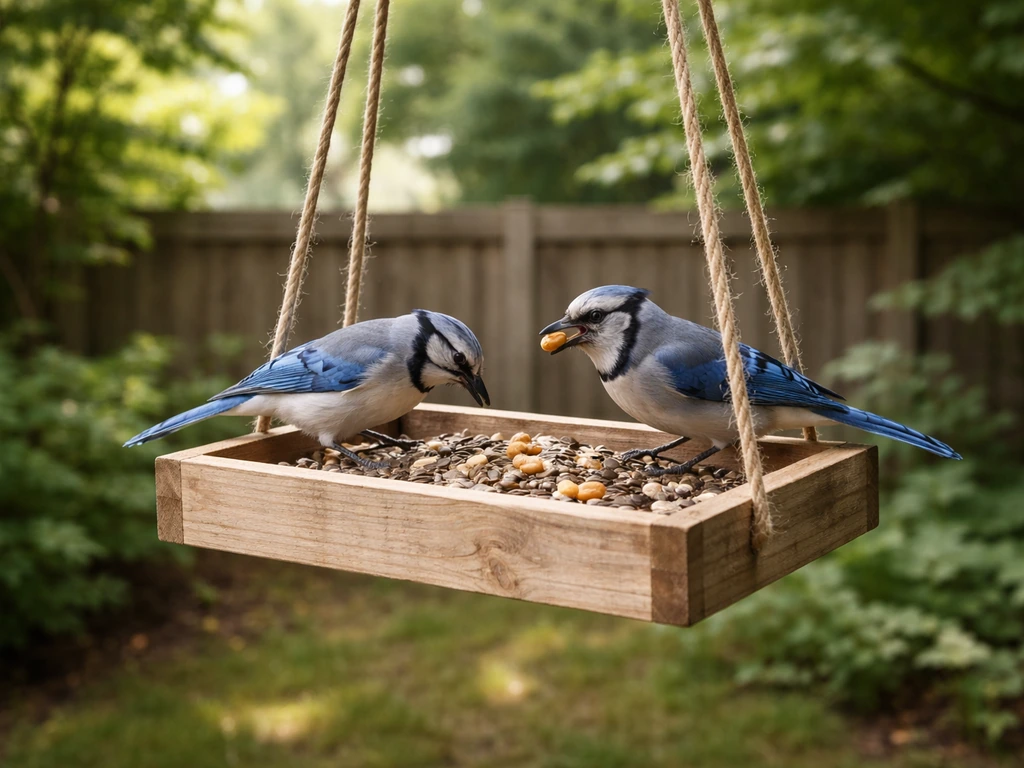 How to Build a Bird Feeder for Blue Jays Step by Step