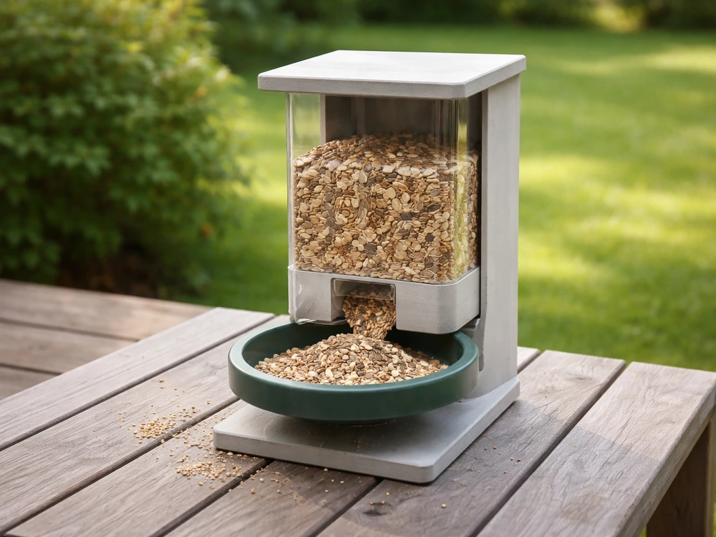 automatic bird feeder how to make
