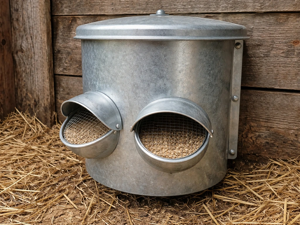 How to Make a Bird Proof Chicken Feeder Step by Step