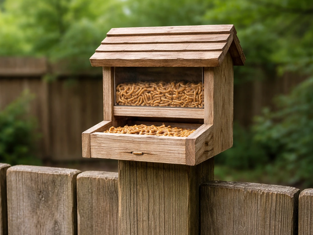 How to Make a Mealworm Bird Feeder Step by Step
