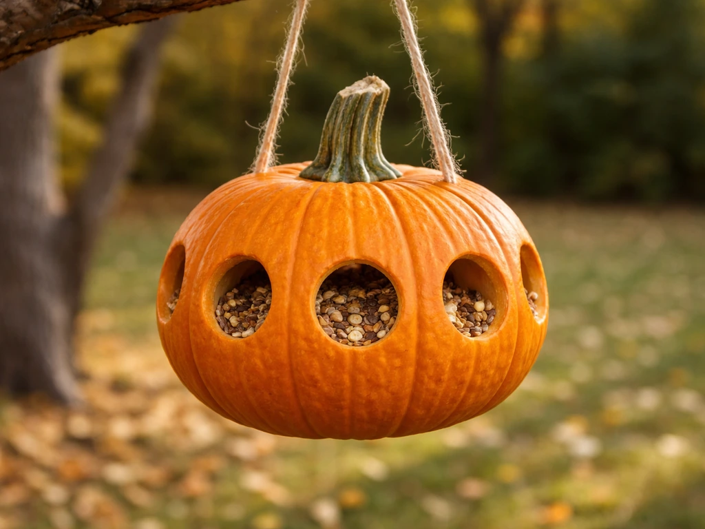 How to Make a Pumpkin Bird Feeder: Step by Step Guide